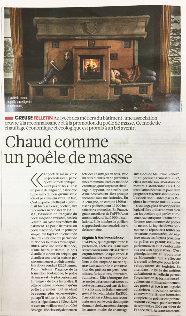 L’AFPMA est à l’honneur dans la presse