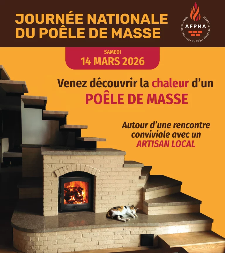La journée nationale du poêle de masse – Le 14 mars 2026