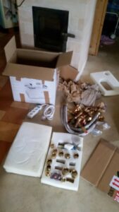 Arrivée du kit de mesure